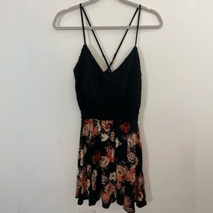 RUE 21 short floral dress with adjustable straps! Price negotiable!!